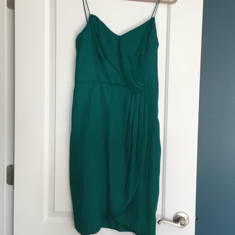 Banana Republic Front Drape Cocktail Dress